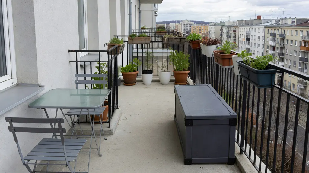 Jak urządzić balkon bez zadaszenia?