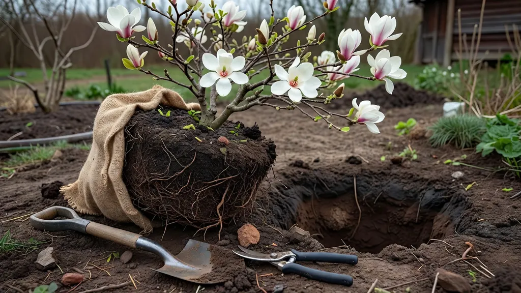 Kiedy można przesadzać magnolie